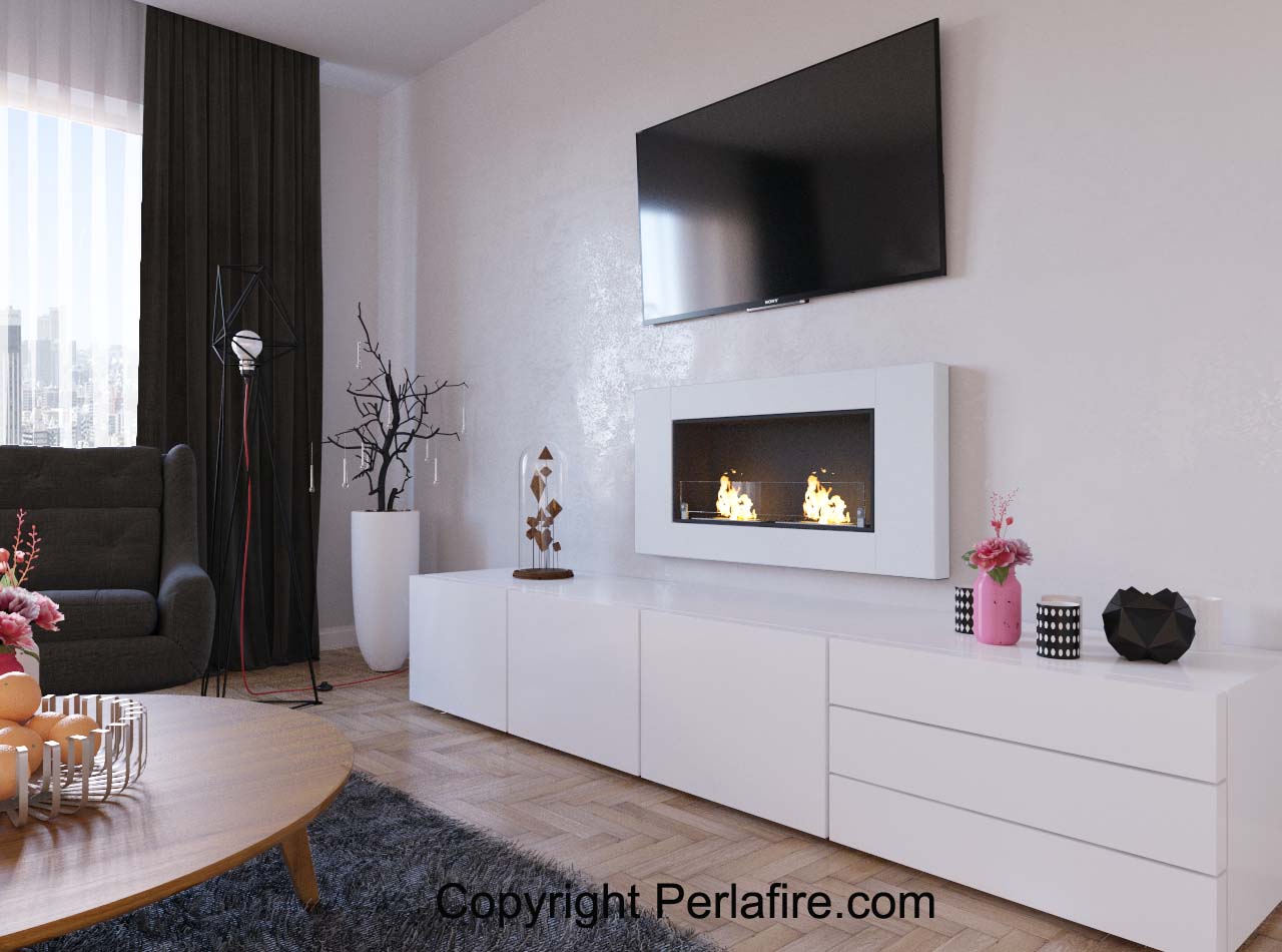 Biocamini 110x54 cm bioetanolo bioetanolo bioetanolo biocamino ... Camino bioetanolo design